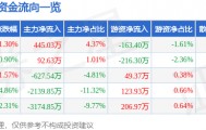 股票行情快报：华资实业（600191）3月6日主力资金净买入445.03万元