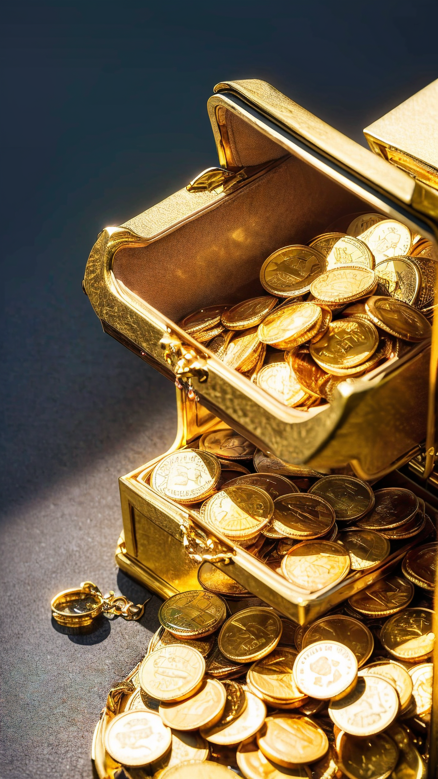 金色幸运币(ae模版金色大气文字模版)